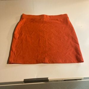 Orange Mini-Skirt